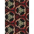 thumbnail image 1 of Ahgly Company Machine Washable Indoor Rectangle Transitional Brown Area Rugs, 2' x 5', 1 of 7