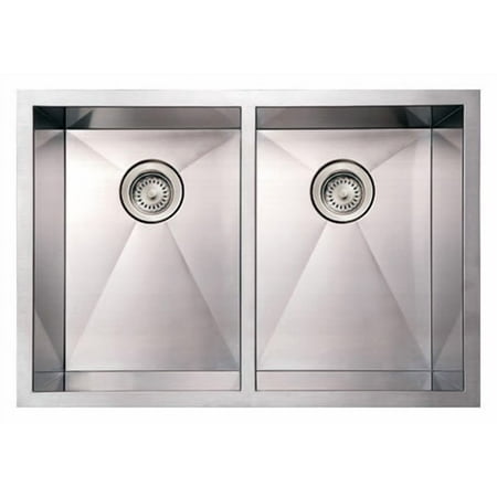 Whitehaus Collection WHNCM2920EQ Noah's Collection Sinks Brushed Stainless Steel