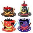 thumbnail image 4 of 4PCS Halloween Hat Decorative Assorted DIY Halloween Cap Costume Hat Party Hat, 4 of 10