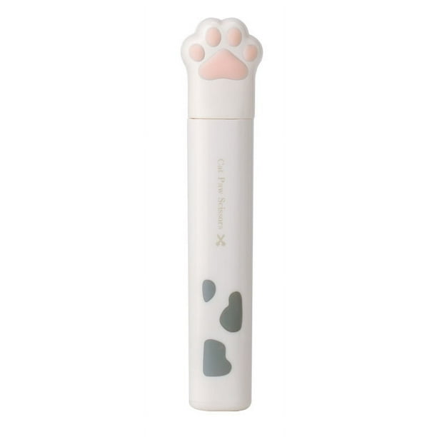 Tijeras con forma de garra de gato, seguras para las manos de los niños, minimáquina cortadora de papel hecha a mano, papelería plegable portátil