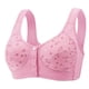 thumbnail image 1 of Karight Bras for Older Women Front Closure No Underwire Breathable Bras Comfy Full Coverage Push Up Cotton Bra, 1 of 2