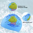 thumbnail image 3 of Bonnet de Bain Mignon pour Enfants, Durable, pour Cheveux Longs et Courts, 3 of 5