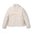 thumbnail image 1 of Veste Courte Isolée en Cuir PU pour Femmes avec Col Montant, Style Urbain, 1 of 4