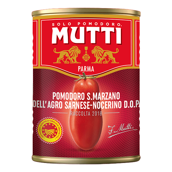 Mutti San Marzano Whole Peeled Tomatoes 14 oz, Can