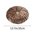 thumbnail image 3 of HCJKDU Round Throw Pillows for Mother's Day Gift, Ice Flower Velvet Pleated Round Pumpkin Throw Pillow Couch Cushion Floor Pillow for Sofa Bed Chair Living Room Car Home Decor for Father‘s Day, 3 of 6