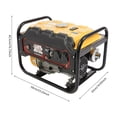thumbnail image 2 of Miumaeov 2KW 4-Stroke Gasoline Generator Portable Generator Air-cooled Single Cylinder Power Generator, 2 of 20