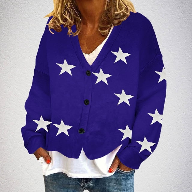Amzcrzy Cardigans pour Femmes Cardigan Décontracté pour Femmes Veste de Mode à Boutons Cardigan pour Femmes Vestes pour Femmes Hauts à Manches Longues pour Femmes Vêtements pour Femmes Hauts pour Femmes