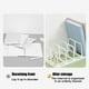 thumbnail image 4 of Xihbxyly Organizador de Estantería Grande, Ahorra Espacio En El Escritorio, Construcción de Plástico Resistente, Portátil y Duradero, Diseño Elegante, para Uso En Casa, Oficina y Escuela, 32 X 14,4 X, 4 of 6