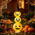 thumbnail image 4 of Cute Collapsible Lighted Halloween Decorations Outdoor,Halloween Pumpkin Decorations, Light Up Pumpkin with Pre-lit LEDs, for Porch Yard Lawn Patio, 4 of 7