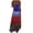 ZA-Multicolor-fourth july dress, variant on American Flag Dress for Women Sleeveless Maxi Dress Red White and Blue V Neck Spaghetti Strap Dress Vacation Beach Dresses