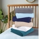 thumbnail image 5 of Manta de cama Elvana Home, 100% algodón, tamaño queen, color blanco, 5 of 7