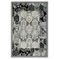thumbnail image 2 of Superior Mystique 2' x 3' Indoor Area Rug, Modern Damask Rugs For Living Room Bedroom, Black-Gray, 2 of 7