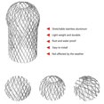 thumbnail image 3 of Protectores de bajante para canaletas AccEncyc de aluminio de 3,5" - 6 piezas, 3 of 7