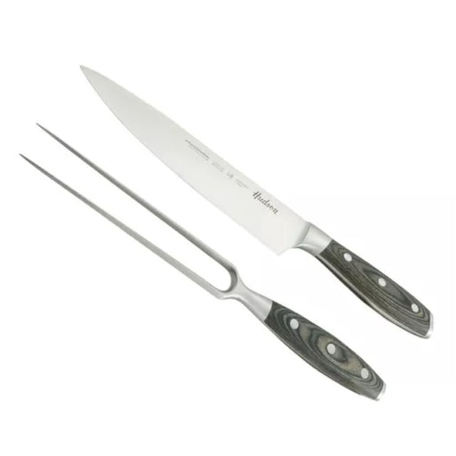 Cuchillo y Trinche Asador HUDSON 20cm Inoxidable