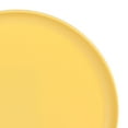 thumbnail image 4 of Gibson Home Crest 12 Piece Stackable Matte Melamine Dinnerware Set - Yellow Gold, 4 of 6