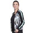 thumbnail image 4 of Cherokee Infinity Women Warm Up Medical Scrubs Jacket Zip Front CK309, XXS, Shades Of Grey, 4 of 7