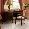 thumbnail image 5 of Wonnitar 5'x7' Pink Boho Area Rug,5x7ft Rugs for Bedroom Girls Nursery Area Rugs Soft Floral Playroom Rug, Machine Washable Pastel Rug Non Slip Floor Carpet for Large Living Room Bedroom Carpet, 5 of 10