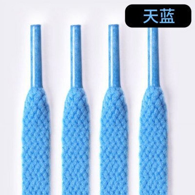 Cordones gruesos para zapatos, cuerda atlética sin elasticidad, cordones planos de deporte, blanco, ocio, zapatillas de deporte para mujer, cordones, accesorios