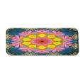 thumbnail image 1 of Mandala Computer Mouse Pad, Round Frame Oriental Mandala Design Inspired by Floral Petals in Vibrant Colors, Rectangle Non-Slip Rubber Mousepad Large, 31" x 12" Gaming Size, Multicolor, by Ambesonne, 1 of 2