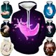 thumbnail image 4 of Nueva gran oferta, linda sudadera con capucha con estampado 3D de axolotl para hombres y mujeres, tendencia de ocio al aire libre, suéter de cuello redondo, sudadera con capucha gráfica, 4 of 5