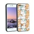 thumbnail image 1 of Cat-pattern Phone Case, Degined for iPhone 8 Plus Case Men Women, Flexible Silicone Shockproof Case for iPhone 8 Plus, 1 of 1
