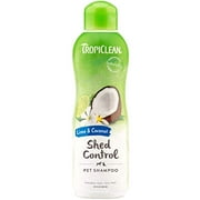 TropiClean Lime & Coconut Shed Control Shampoo for Pets, 20oz - Made in USA