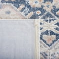 thumbnail image 5 of SAFAVIEH Blair Amyas Oriental Polyester Machine Washable Runner Rug, Beige/Navy, 2'2" x 8', 5 of 7