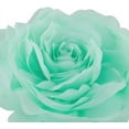 thumbnail image 3 of JWH 3D Handmade Soft Round Decorative Rose Flower Accent Throw Pillow for Bed Sofa Home Bedding 14inch Mint, 3 of 7