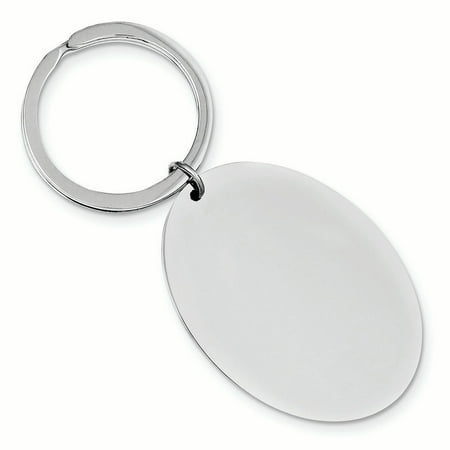 Sterling Silver Engravable Key Chain