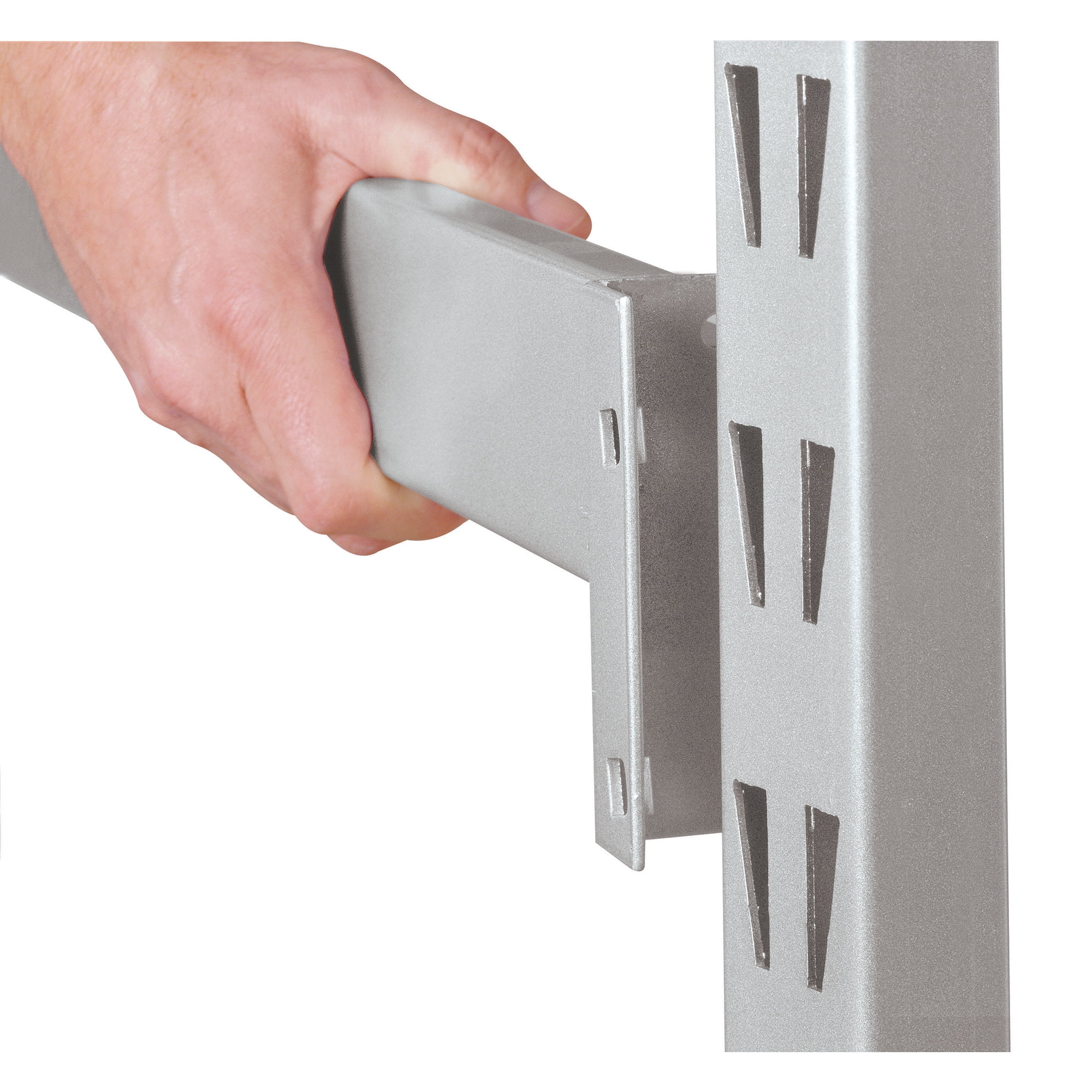 Muscle Rack Freestanding Garage Storage Shelf, Silver, 800 lbs Capacity
