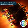 thumbnail image 3 of Luces navideñas Joiedomi 200 multicolores 21,3 pies con 4 bombillas, 3 of 6