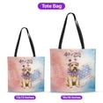 thumbnail image 5 of 4th of July Soft Coated Wheaten Terrier Celebrates Independence Day All Over Print 3D Canvas Tote Bag Wheatie Dog Lover Reusable Handbag - 12010, 5 of 5