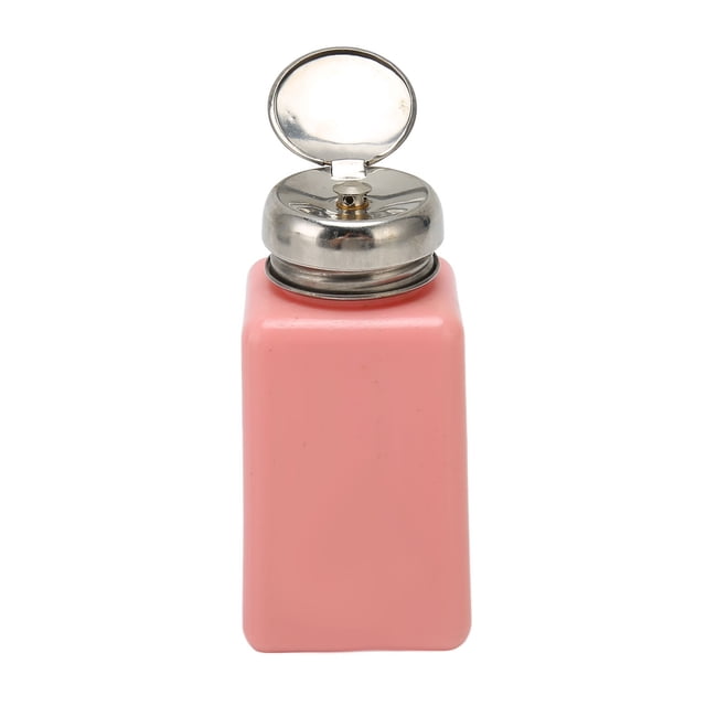 Solvent Dispenser, 200ml Capacity Prevent Splashing Solvent Dispenser Bottle for Nail Polish Remover
