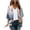 Multicolor #2, variant on Women's Chiffon Jackets Flower Graphic Open Front Pull-on Long Sleeve Jackets for Beach Vacation Wear Spring Summer Casual Outfits