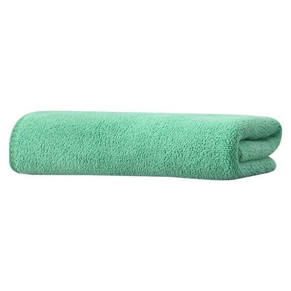 BIZHUA 1Pc Bath towel Shower Absorbent Microfiber Soft Comfortable Bath towel Blue Bath towel Green B