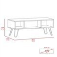 thumbnail image 2 of TUHOME Furniture Table Basse Vassel, Espresso, 2 of 12