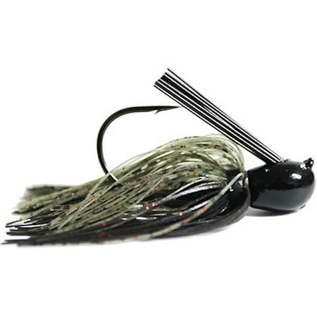 Live Bait Jig - Missile Baits Ikes Mini Flip Jig, 1/4 oz., California Love Multi-Colored