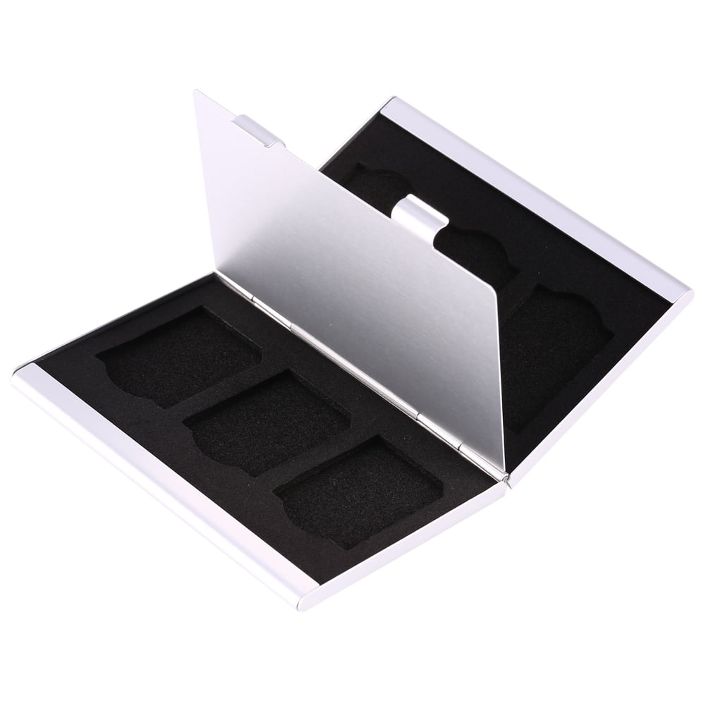Étui En Aluminium Pour 6 Cartes Mémoire SD – Boîtier De Rangement Portable, Protection Anti-rayures – Accessoire Pratique Pour Photographes - 5