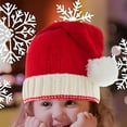 thumbnail image 4 of Gorro navideño, accesorios cálidos para fotos, accesorios para disfraces navideños, gorro de Papá Noel para vacaciones navideñas, accesorios de ropa Niños Yuyangstore  Sombrero de Santa, 4 of 6