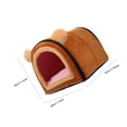 thumbnail image 2 of Houderco Nido Para Hamster De Café Calentita Para Mascotas En Y Jaula, 2 of 6