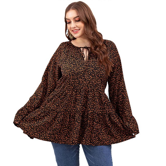 Breathable Women Long Sleeve Bohemian Style V Neck Oversize Evening Party Dress Floral Print Ladies Wedding Dress Black chrysanthemum 4
