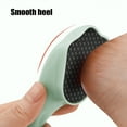 thumbnail image 6 of Plastic Foot Grinder File, Removes Dead Skin & Calluses, White Green, 6.22x2.24x1.18in, Pedicure Tool & Hygienic, 6 of 6