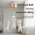 thumbnail image 2 of CeleryPets Autobounce USB-C Ceiling Cat Teaser, Meowvo Upgraded Smart Ceiling Cat Teaser, Interactive Electric Cat Toy with Self Adhesive Suction Cup Indoor Door Frame Hanging, 2 of 8
