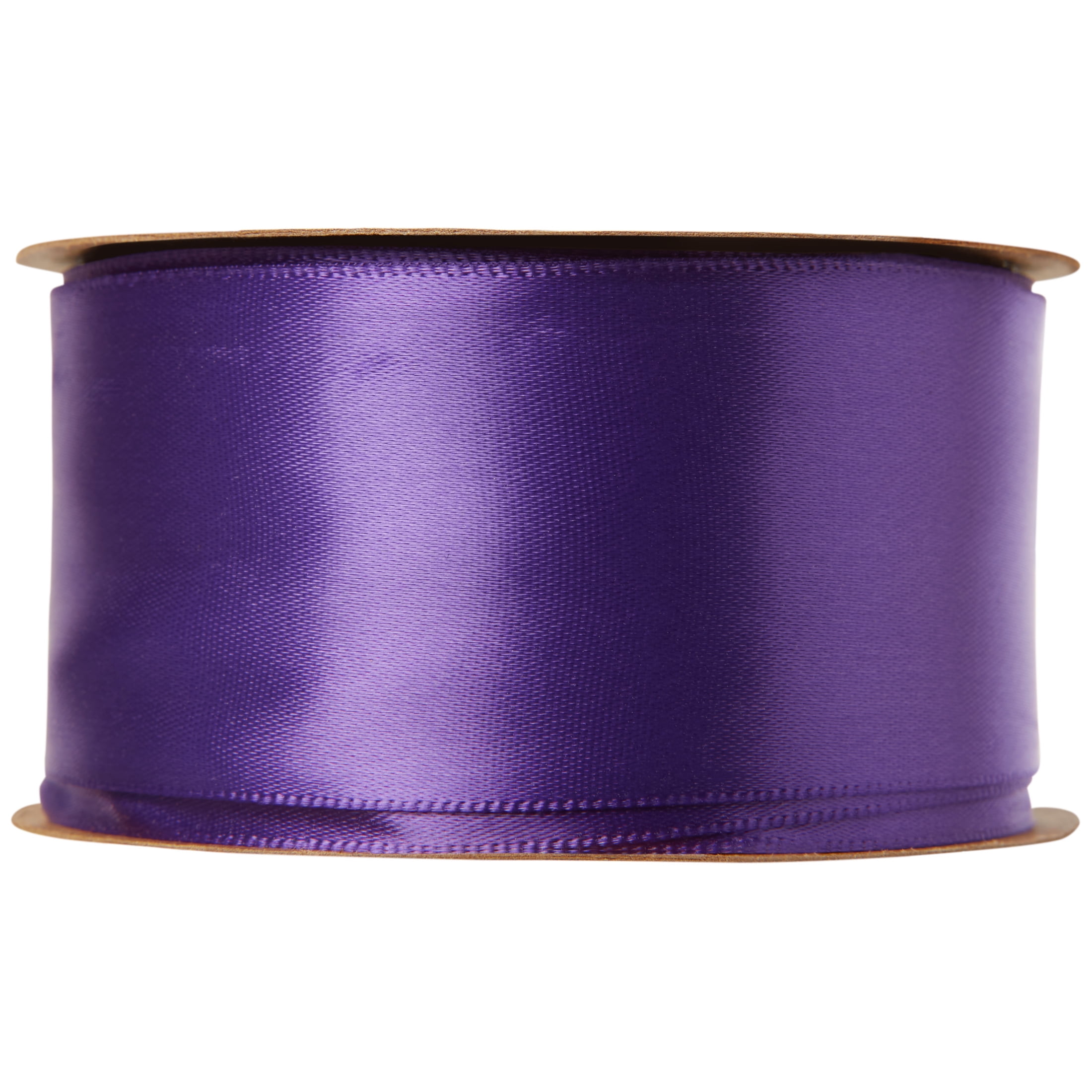 May Arts Variegated 100% Silk Ribbon 1/4X54yd-Blue/Purple