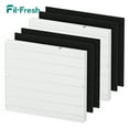 thumbnail image 1 of Fil-fresh 2-Pack AP-1512HH True HEPA Filters Replacement for Coway AP-1512HH-FP, Airmega 200M Mighty, AP-1518R, AP-1519P Air Purifier, #3304899, 1 of 12
