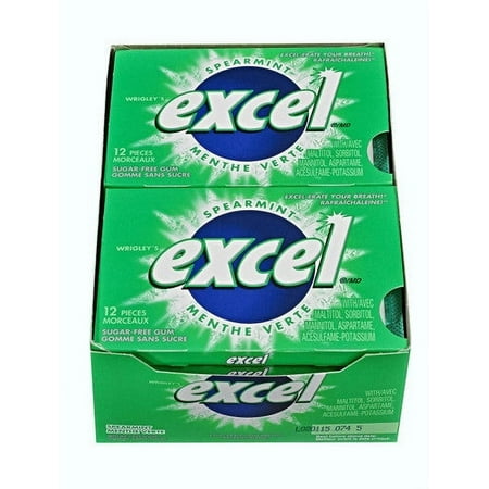 Wm Wrigley Jr Excel Gum, 12 ea