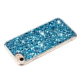 thumbnail image 2 of Allytechgroup Glitter Bling Case Compatible with Apple iPhone SE 2022/2020 3rd 2nd Gen iPhone 7 8 for Girls Women, Slim Fit Soft TPU Back Cover Anti-Scratch Bumper Shockproof Phone Case, Blue, 2 of 5
