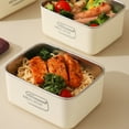 thumbnail image 6 of HOZVOMI Bento Box Set - Leak-Proof Insulated Stainless Steel Lunch Boxes with Stackable Design and Carrying Bag, 6 of 6