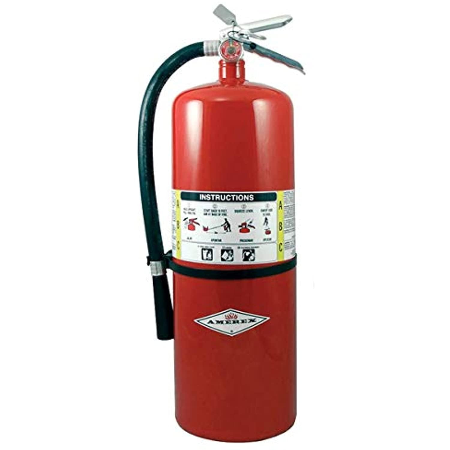 5lb ABC Dry Chemical Class A B C Fire Extinguisher 4 Pack Amerex B500 