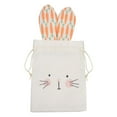 thumbnail image 1 of asddcavvf Easter Bunny Cloth Bags Bunny Bags For Birthday Decoration For Easter Kids Party Linen Sweet Candy Beige Drawstring Bags Garden Tea Party Decorations Storage Containers 14 X 24 Lids Organize, 1 of 8
